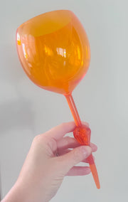 RTS Floating Acrylic wine glasses