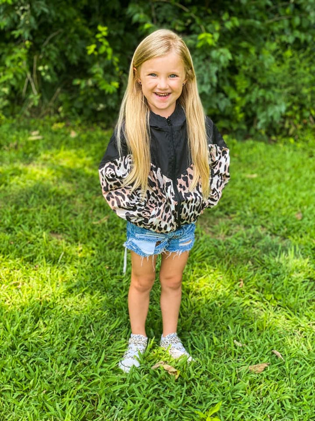 RTS: Forever3am Mommy and Me LEOPARD Windbreaker*