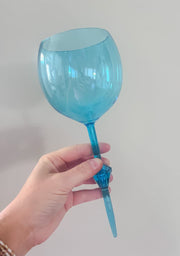 RTS Floating Acrylic wine glasses