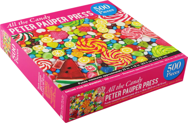 All the Candy 500 Piece Jigsaw Puzzle